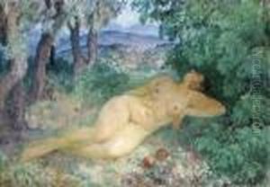 Grand Nu Au Cannet by Henri Lebasque