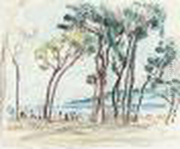 Sur La Plage, Signed - view 1