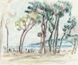 Sur La Plage, Signed