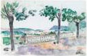 La Terrasse A Cannes by Henri Lebasque