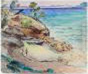 La Crique, Signed by Henri Lebasque