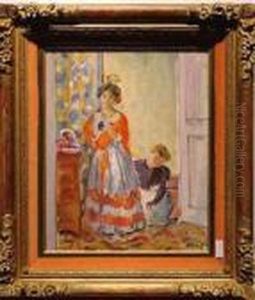 In The Dressing Room by Henri Lebasque