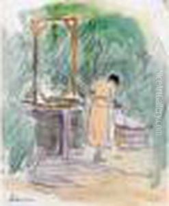 Femme Au Puit by Henri Lebasque