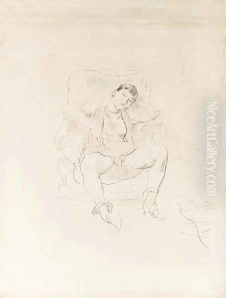 Femme assise - view 1