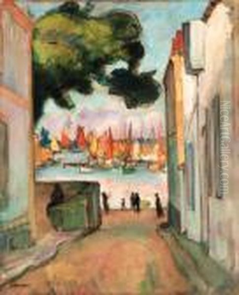 Rue Sur Le Port, Collioures - view 1