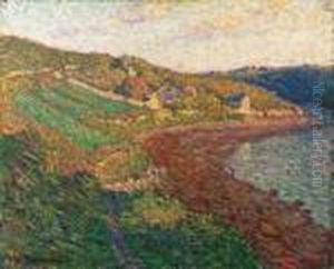Le Chteau - Paysage En Bretagne by Henri Lebasque