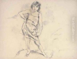 Modele debout by Jules Pascin