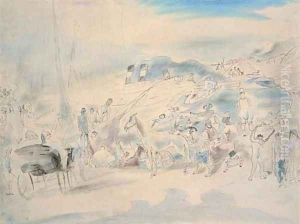 Port de Tunisie by Jules Pascin