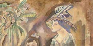 Femme au chapeau