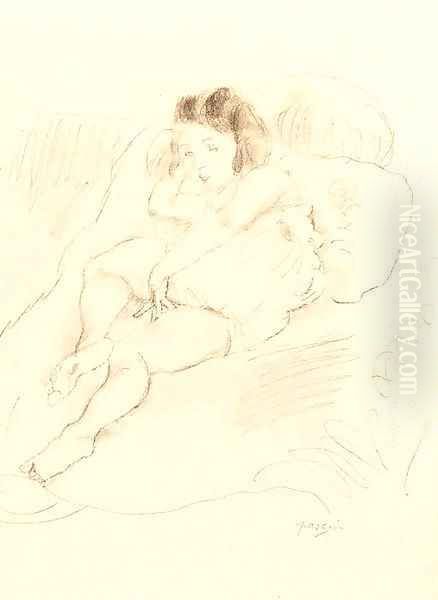 Jeune fille assise - view 1