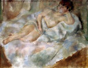 La Reveuse by Jules Pascin