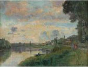 Bords De Seine Aux Environs De Rouen
