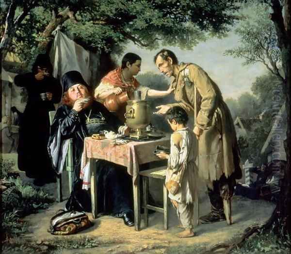 Tea Drinking in Mytishchi, near Moscow, 1862 - view 1