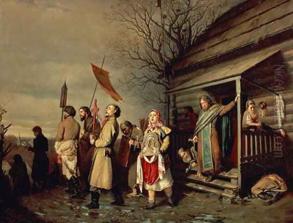 Easter Procession, 1861 - view 1