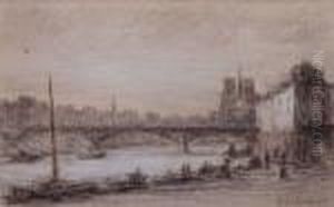 Vue De Paris by Albert Lebourg