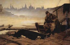 The drowned, 1867 by Vasily Perov