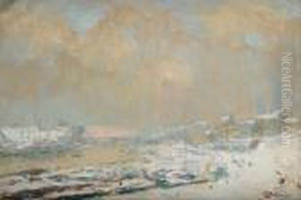 Vue De Rouen Enneige - view 1