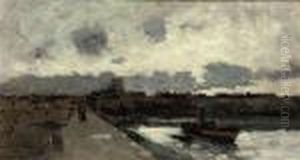 Le Port De Dieppe by Albert Lebourg
