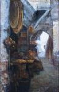 Echoppe Dans La Medina D'alger