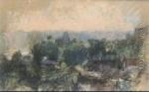 Vue De La Vallee De La Seine Pres De Rouen