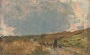 Paysage by Albert Lebourg