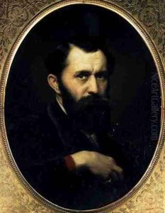 Self Portrait, 1870 by Vasily Perov