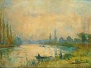 Bord De Seine Pres De Rouen