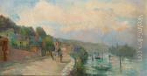Carriole En Bord De Seine - view 1