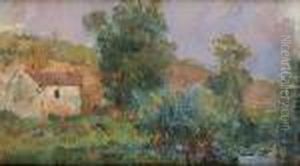 Petite Maison Pres Du Ruisseau by Albert Lebourg