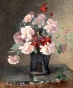Bouquet De Fleurs by Albert Lebourg