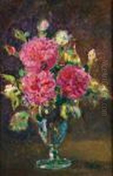 Vase De Dahlias - view 1