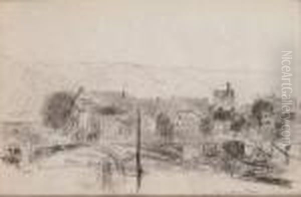 Vue De Rouen - view 1