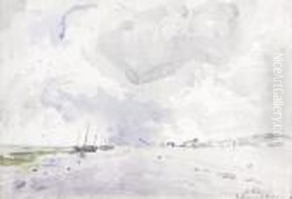 Paysage Et Bord De Mer La Panne, Belgique, Recto Verso - view 1