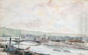 Vue De Rouen by Albert Lebourg