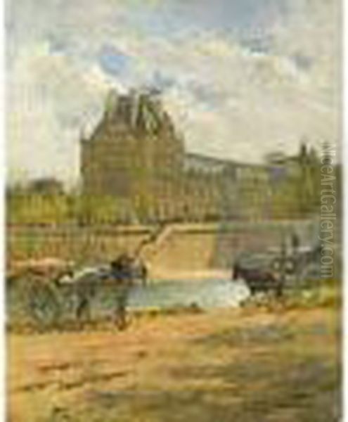 Blick Auf Den Louvre - view 1
