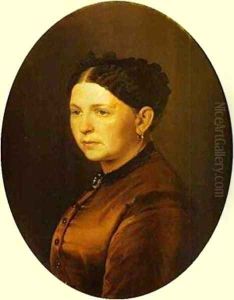 Portrait Of Feodosya Resanova 1868