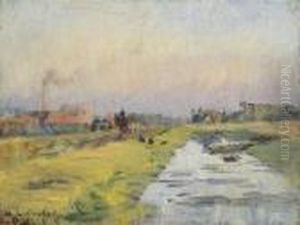 Paysage by Albert Lebourg