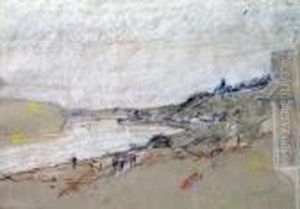Paysage De Bords De Riviere by Albert Lebourg