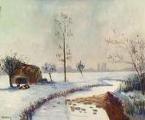 Paysage A La Riviere. Paysage A La Riviere.