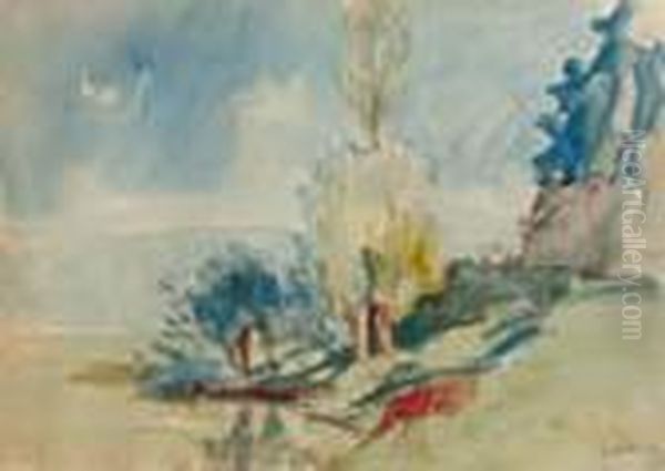 Paysage De Bord De Riviere - view 1