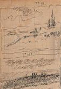 Etude Pour Deux Tableaux by Albert Lebourg