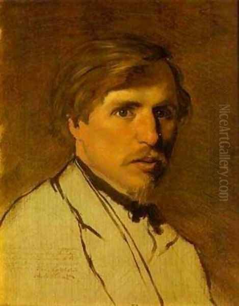 Portrait Of The Artist Illarion Prianishnikov 1860s - view 1