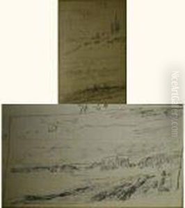Deux Etudes De Paysage