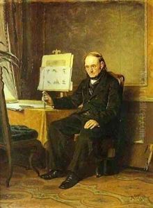 Teacher Of Drawing 1867