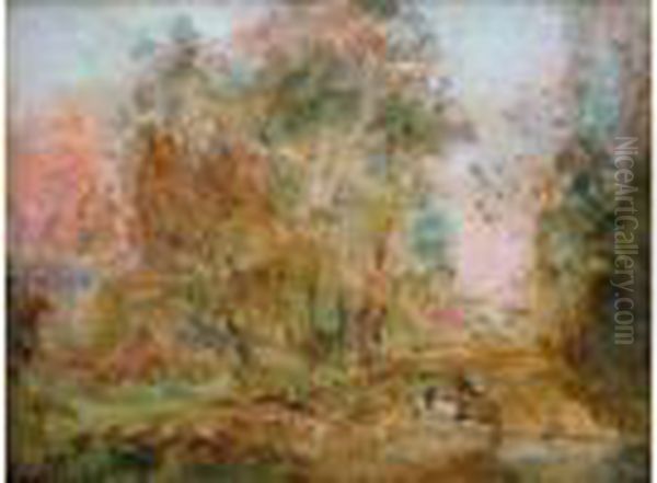 Paysage Aux Grands Arbres - view 1