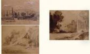 Ensemble De Trois Dessins Ensemble De Trois Dessins