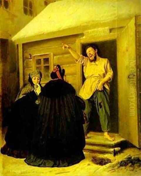 Caretaker Letting An Apartment To A Lady 1865 - view 1