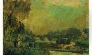 La Seine A Paris by Albert Lebourg
