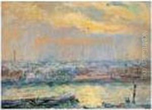 Le Port De Rouen by Albert Lebourg