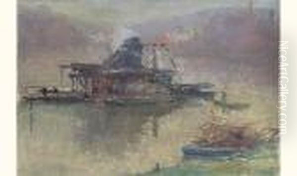 Dragueur Par Temps De Brume - view 1